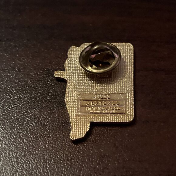 1996 Atlanta Olympics Softball Event Lapel Hat Pin - Picture 3 of 3